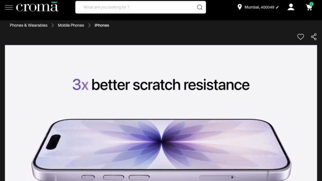 apple iphone 17 croma sale