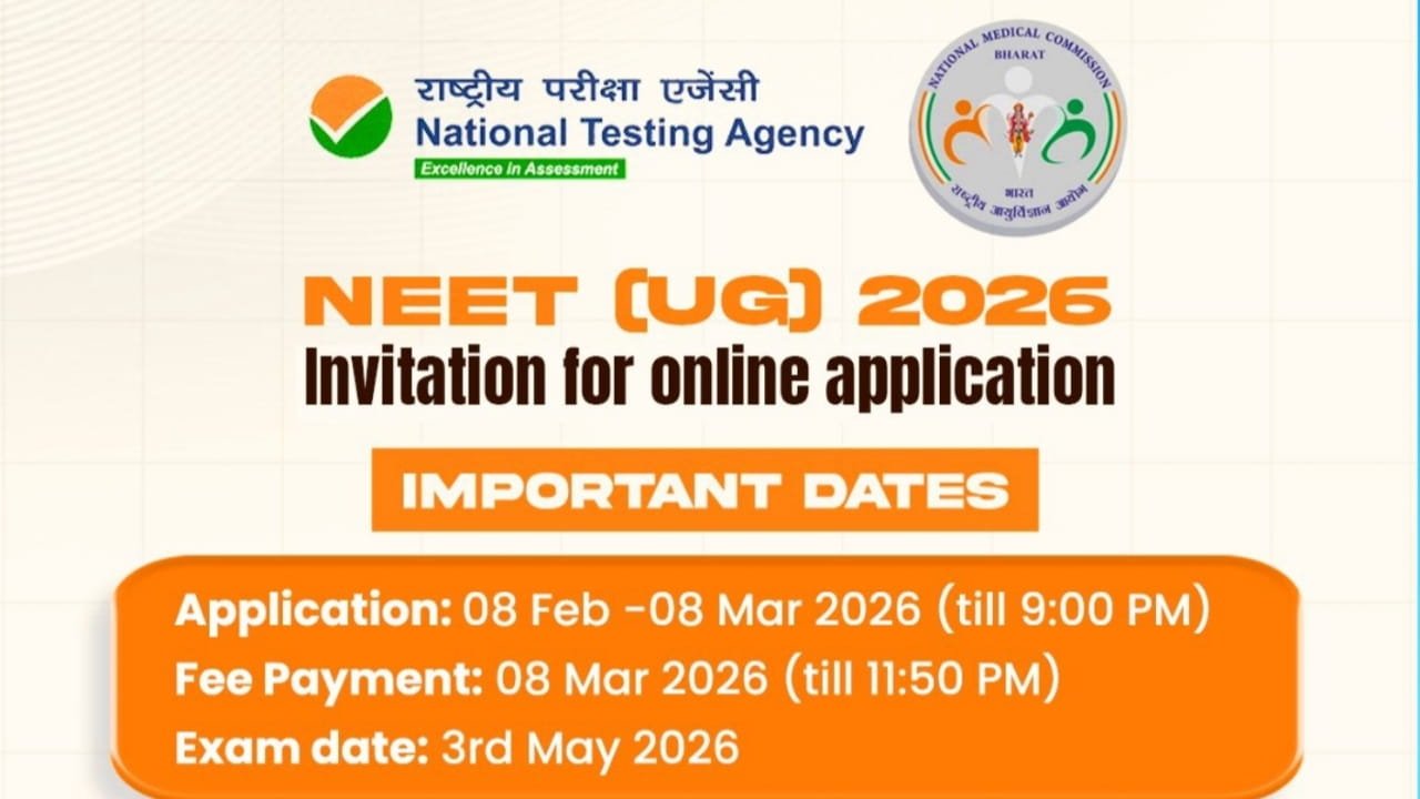 NEET UG Exam 2026