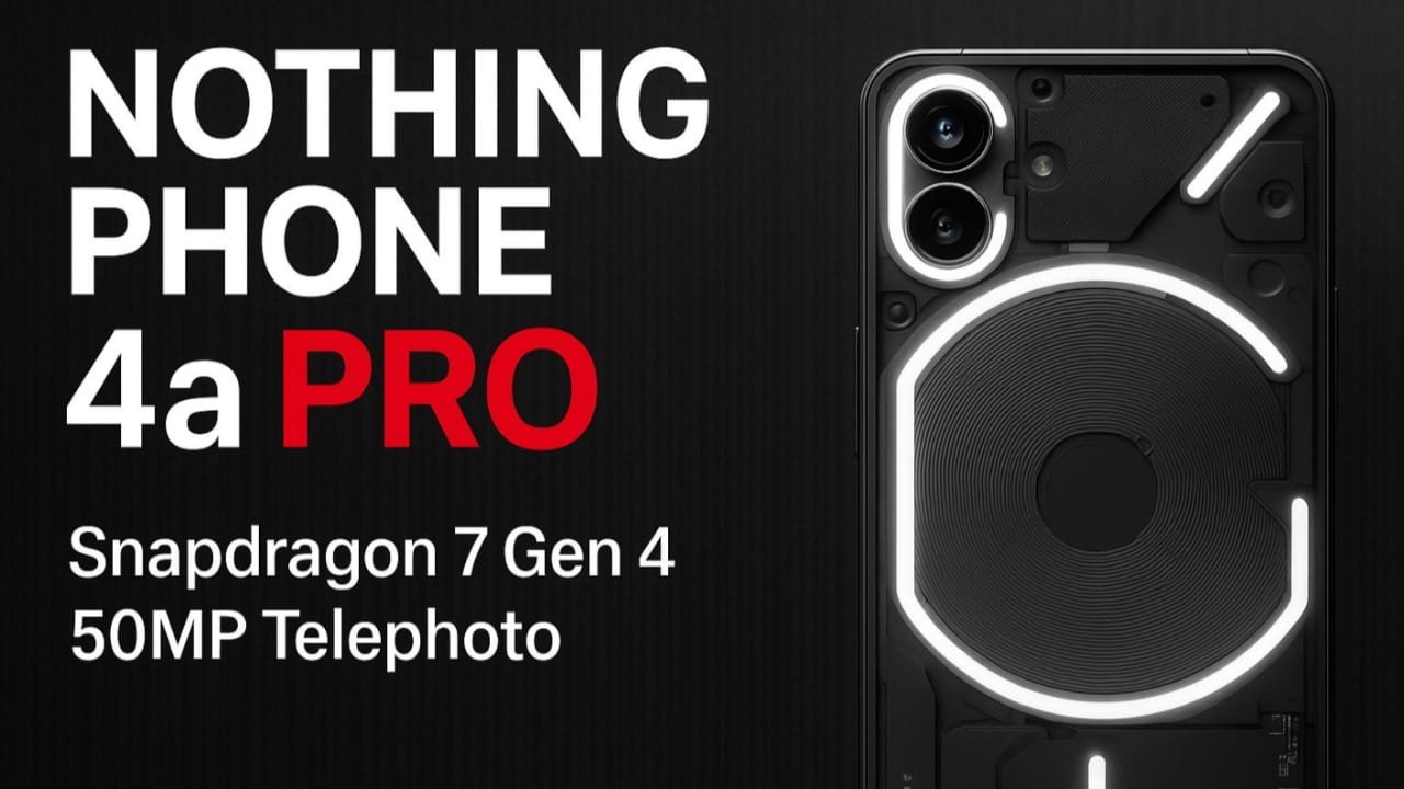 nothing phone 4a pro leaks